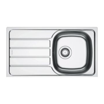 Chiuveta bucatarie inox Franke Spark 78x43.5 cm cu 1 cuva cu picurator stanga finisaj lucios