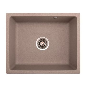 Chiuveta compozit Inter Ceramic finisaj granit 55x45 cm fara picurator