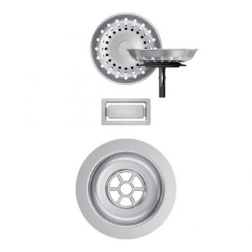 Parti vizibile Schock pt chiuveta cu kit de scurgere manual KAIN100S-N100-N100L-N100XL - Culoare inox periat