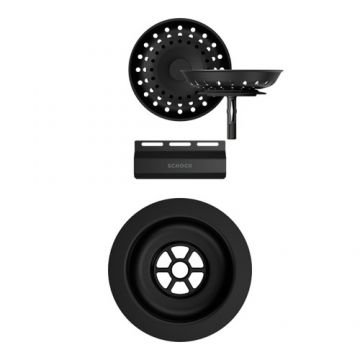 Parti vizibile Schock pt chiuveta cu kit de scurgere manual MOND100X-D100S-D100-D100L - Culoare puro