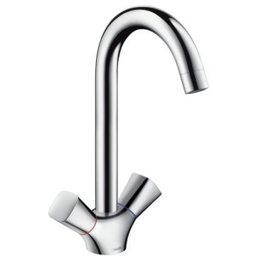 Baterie bucatarie Hansgrohe Logis dubla-comanda