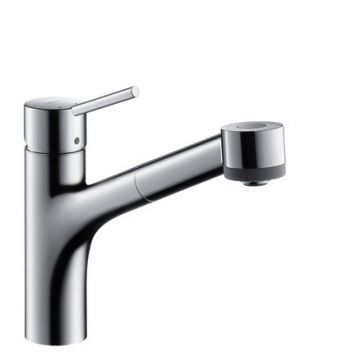 Baterie bucatarie Hansgrohe M5216-H170 ComfortZone 170 dus extractibil cu doua tipuri de jet crom