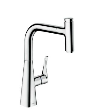 Baterie bucatarie Hansgrohe M7115-H240 ComfortZone 240 dus extractibi crom