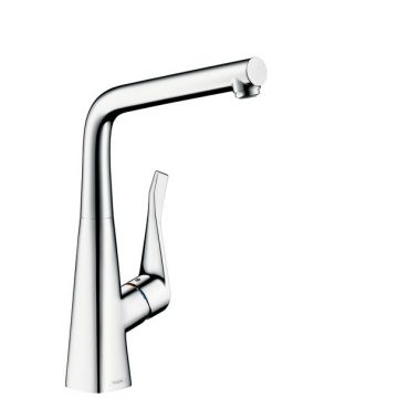 Baterie bucatarie Hansgrohe M713-H320 ComfortZone 320 pentru montare sub fereastra crom