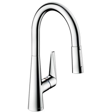 Baterie bucatarie Hansgrohe Talis S 200 dus extractibil