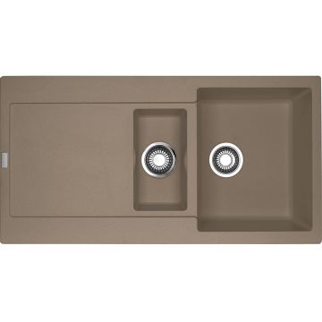 Chiuveta bucatarie fragranite Franke Maris MRG 651 reversibila 970x500mm tehnologie Sanitized Oyster
