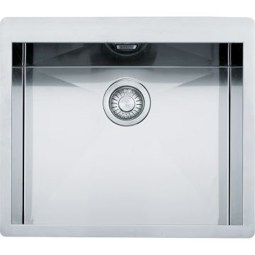 Chiuveta bucatarie inox Franke Planar PPX 210-58 TL cu 1 cuva 580x512mm inox lucios