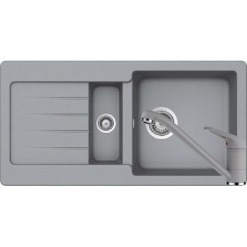 Set chiuveta bucatarie Schock Typos D-150S si baterie bucatarie Schock Cosmo Cristalite Croma 86 x 43,5 cm Set chiuveta bucatarie Schock Typos D-150S si baterie bucatarie Schock Cosmo Cristalite Croma 86 x 43,5 cm
