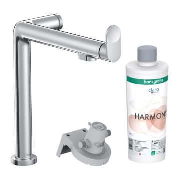 Baterie bucatarie cu filtru de apa Hansgrohe Aqittura M91 FilterSystem 240 crom
