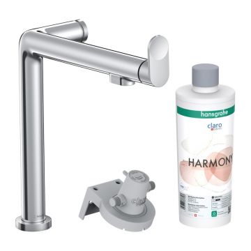 Baterie bucatarie cu filtru de apa Hansgrohe Aqittura M91 FilterSystem 240 crom