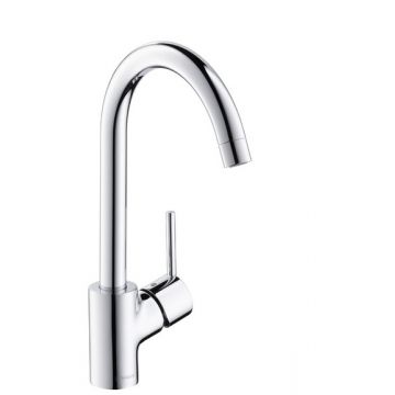 Baterie bucatarie Hansgrohe M521-H270 ComfortZone 270 pipa rotativa crom