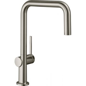 Baterie bucatarie Hansgrohe Talis M54 U 220 finisaj inox optic