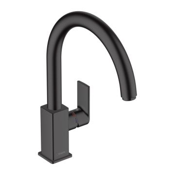 Baterie bucatarie Hansgrohe Vernis Shape 210 M35 negru mat