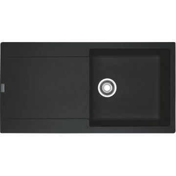 Chiuveta bucatarie fragranite Franke Maris MRG 611-L reversibila 970x500mm tehnologie Sanitized Nero