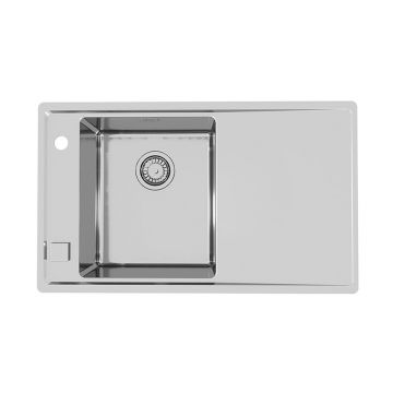 Chiuveta bucatarie inox cu picurator, cuva stanga Alveus Stricto 10