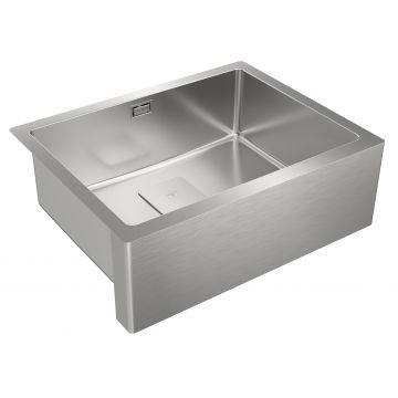 Chiuveta bucatarie Teka 60 M-XP 1B American Professional front inox masiv 595x468mm adancime cuva 20cm SilentSmart inox