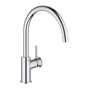 Baterie chiuveta bucatarie crom Grohe BauClassic