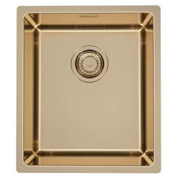 Chiuveta bucatarie Alveus Monarch Kombino 20 U 380x400mm inox bronz