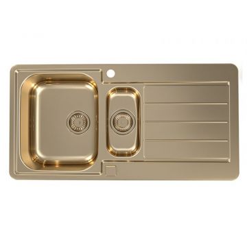 Chiuveta bucatarie Alveus Monarch Line 10 980x500mm inox bronz