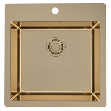 Chiuveta bucatarie Alveus Monarch Pure 30 515x525mm inox bronz