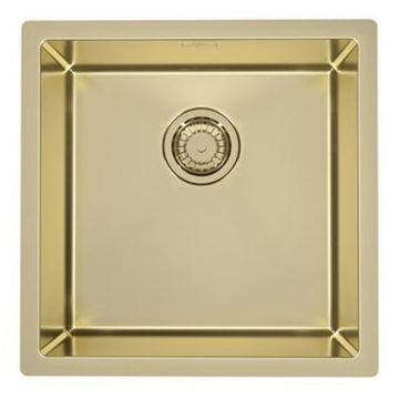 Chiuveta bucatarie Alveus Monarch Quadrix 30 F S 450x450mm inox auriu