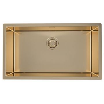 Chiuveta bucatarie Alveus Monarch Quadrix 60 F S 790x450mm inox bronz