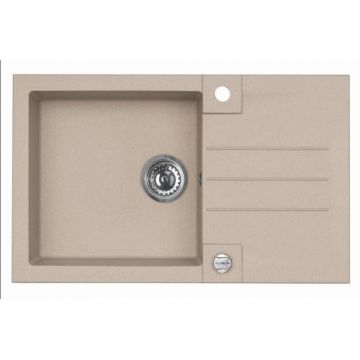 Chiuveta bucatarie Alveus Rock 130 780x480mm Granital A55 Beige