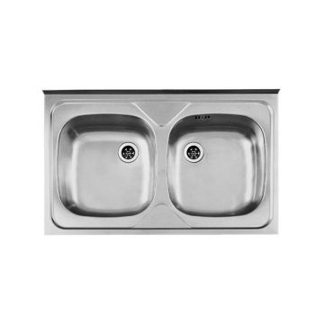 Chiuveta inox Alveus Compact 20 Satin 80x50 cm
