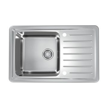 Chiuveta inox Alveus Galeo 20 Satin 79x50 cm