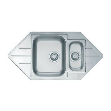 Chiuveta inox Alveus Line 40 Satin 99x50 cm