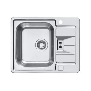 Chiuveta inox Alveus Line Maxim 60 Satin 62x50 cm