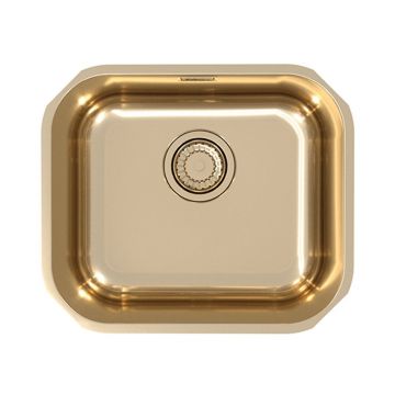 Chiuveta inox Alveus Monarch Variant 40 finisaj bronz 34x40 cm