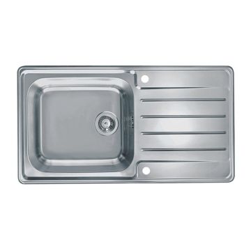 Chiuveta inox Alveus Praktik 100 Satin 98x50 cm