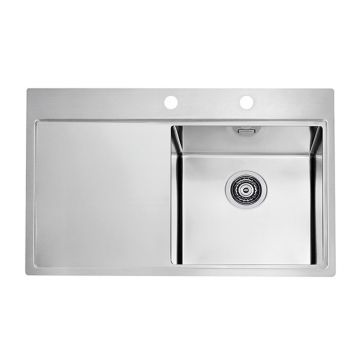 Chiuveta inox Alveus Pure 40 dreapta 79x53 cm