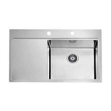 Chiuveta inox Alveus Pure 50 dreapta 86x53 cm