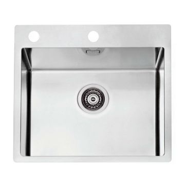 Chiuveta inox Alveus Pure 70 Satin 57x53 cm