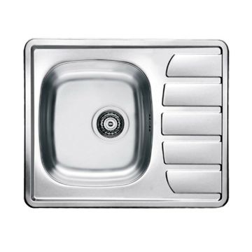 Chiuveta inox Alveus Zoom 10 Satin 62x50 cm