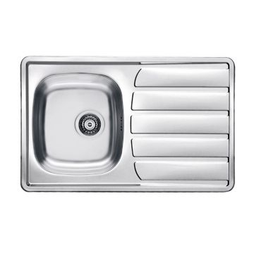 Chiuveta inox Alveus Zoom 20 Satin 79x50 cm