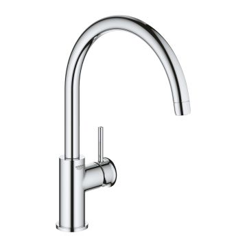 Baterie bucatarie Grohe BauClassic pipa C crom