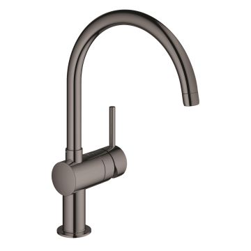 Baterie bucatarie Grohe Minta cu pipa C hard graphite Baterie bucatarie Grohe Minta cu pipa C hard graphite