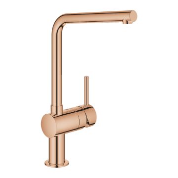 Baterie bucatarie Grohe Minta pipa L warm sunset