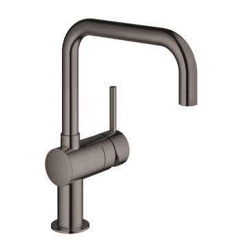 Baterie bucatarie Grohe Minta pipa U hard graphite