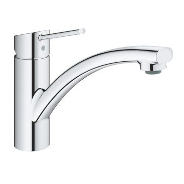 Baterie bucatarie Grohe Swift, alama, argintiu, 35 mm