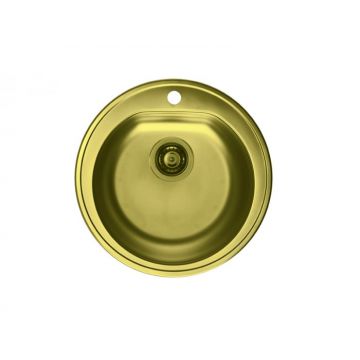 Chiuveta Alveus, FORM 30 GOLD, Incastrabil, Inox
