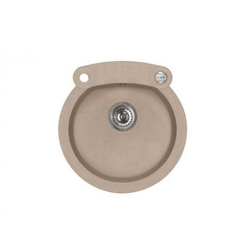 Chiuveta Alveus, ROLL 10 A55 BEIGE MELANGE, Incastrabil, Compozit