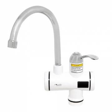 Robinet electric, 30-40 C, Aquatic SC30H35X, 3000W, afisaj led, cartus ceramic