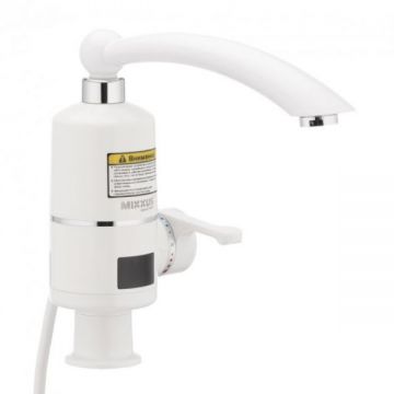 Robinet instant electric pentru apa MIXXUS Electra 120-E, 3 kW, Plastic  Otel inoxidabil