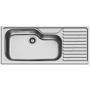 Chiuveta 116x50 1B1D ST SM Inox Titan