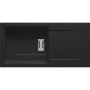 Chiuveta bucatarie KARTESIO Plus 100x50 1B 1D Carbon