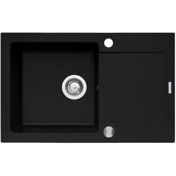 Chiuveta bucatarie MIDO 79x50 1B 1D Carbon Chiuveta bucatarie MIDO 79x50 1B 1D Carbon